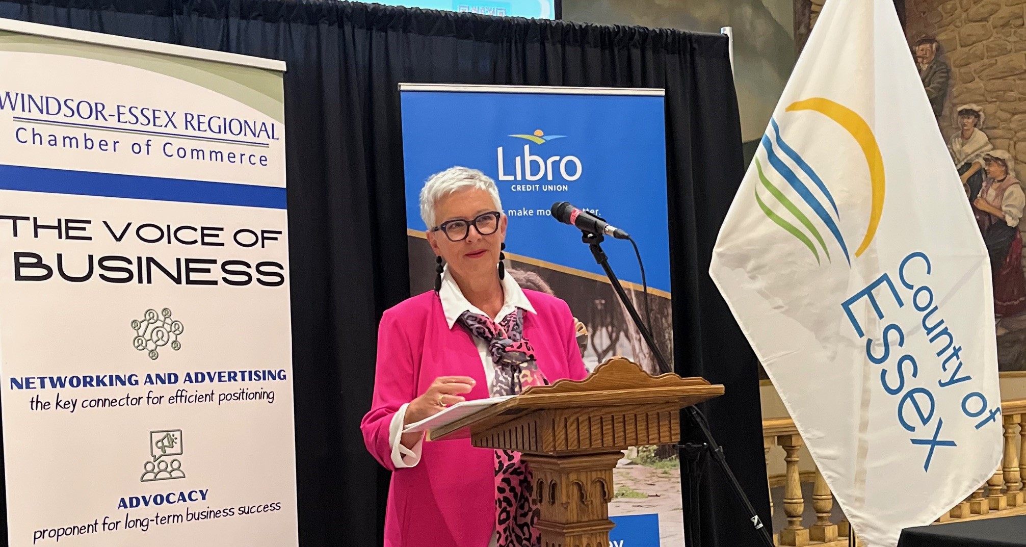 Warden highlights efforts to address homelessness and affordable