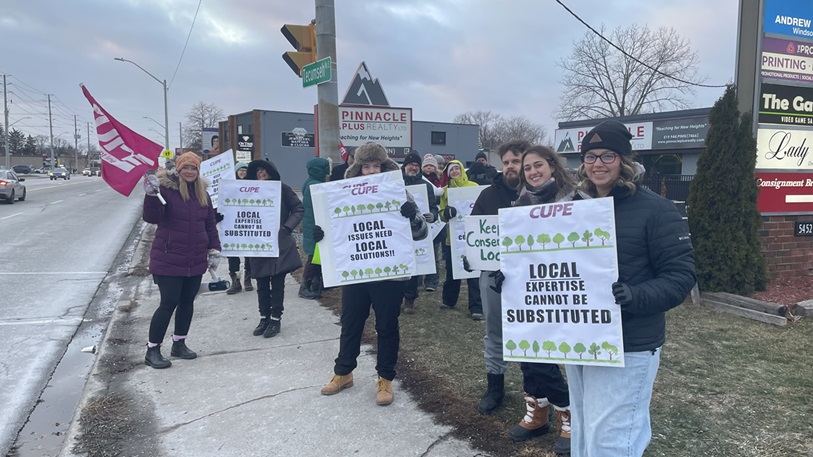 Local rally held to protect ERCA amid plans to amalgamate conservation auth