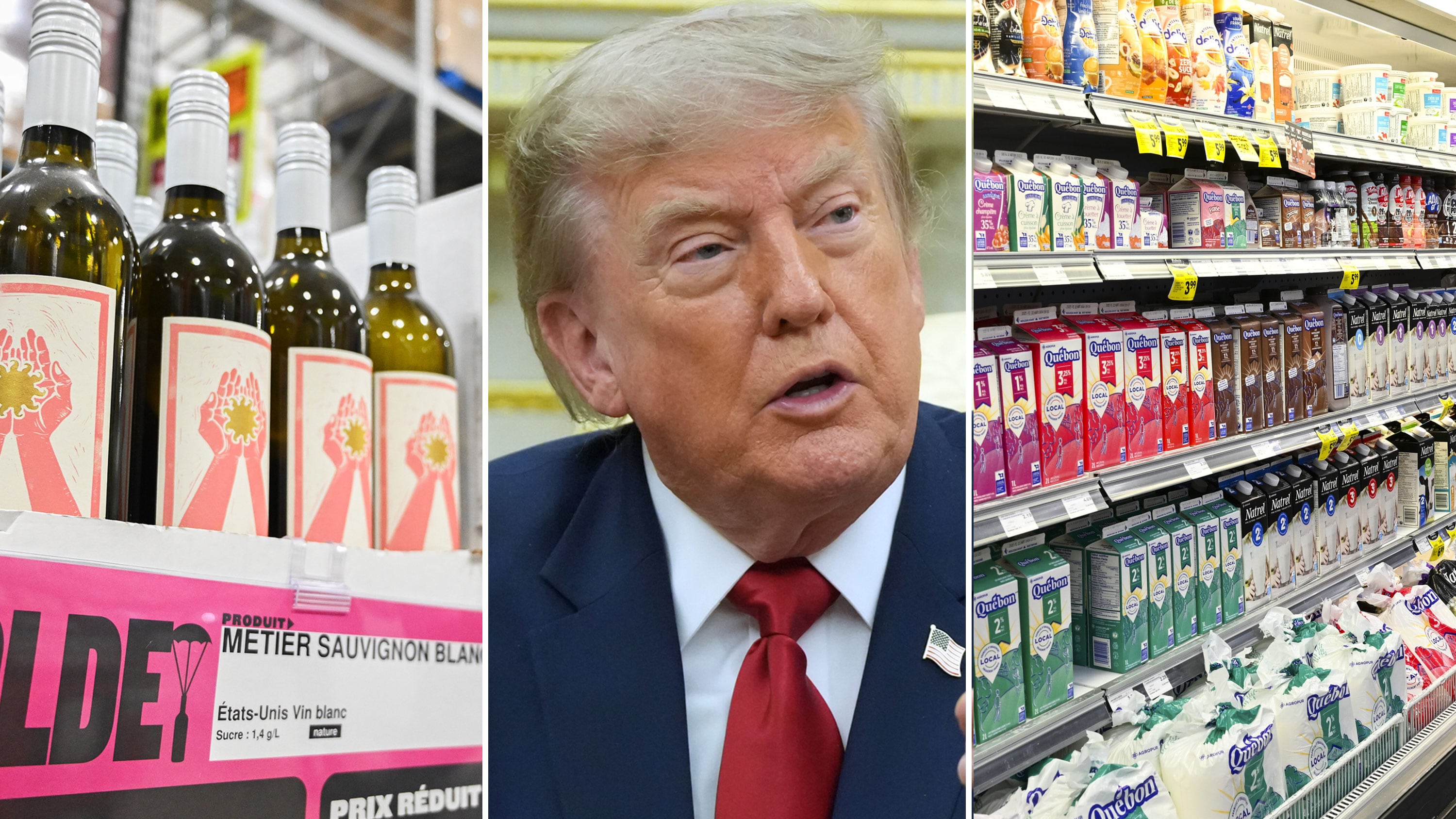 Trump retaliates against U.S. booze ban, dairy with 50% tariffs on Canadian