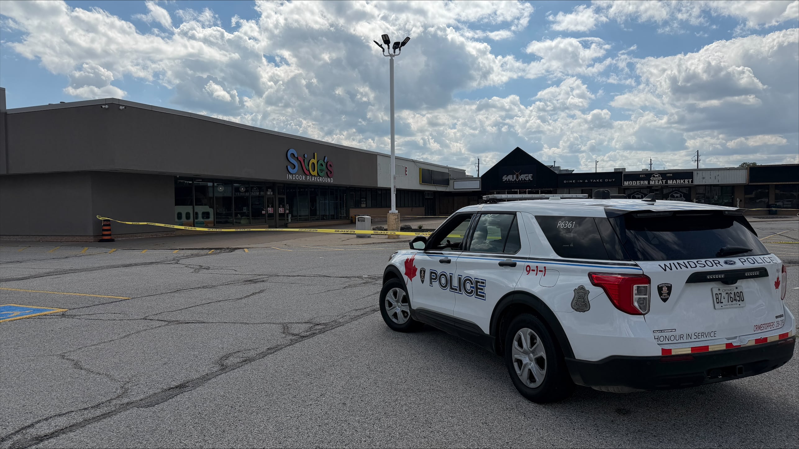 Windsor police launch investigation in parking lot of indoor playground
