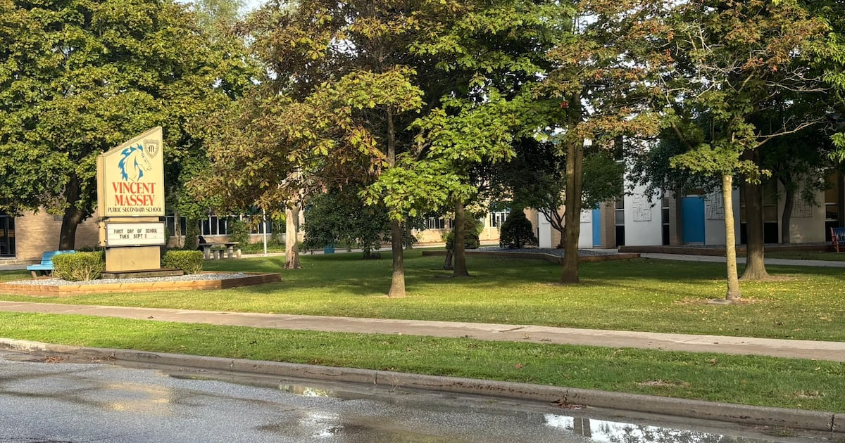 Watermain break cancels classes at Vincent Massey Secondary School