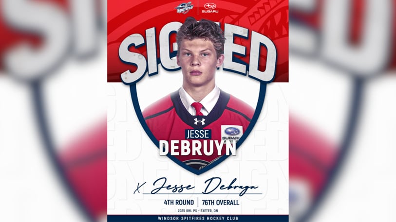 Spitfires sign defenceman Jesse Debruyn