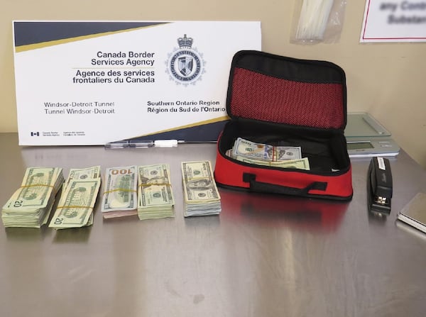 $35,000 seized in U.S. cash at Windsor-Detroit Tunnel