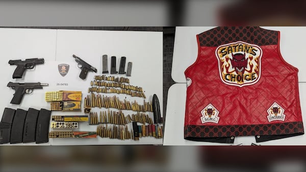 Multiple guns, motorcycle club vest seized in Tecumseh arrest: WPS